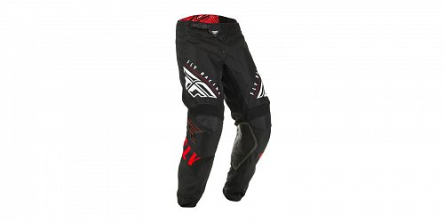kalhoty KINETIC K220, FLY RACING - USA (červená/černá/bílá)